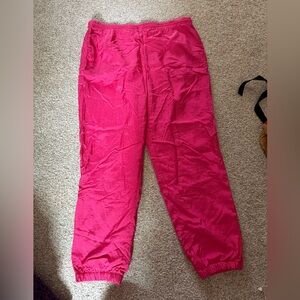 Vibrant Pink Jogger Pants